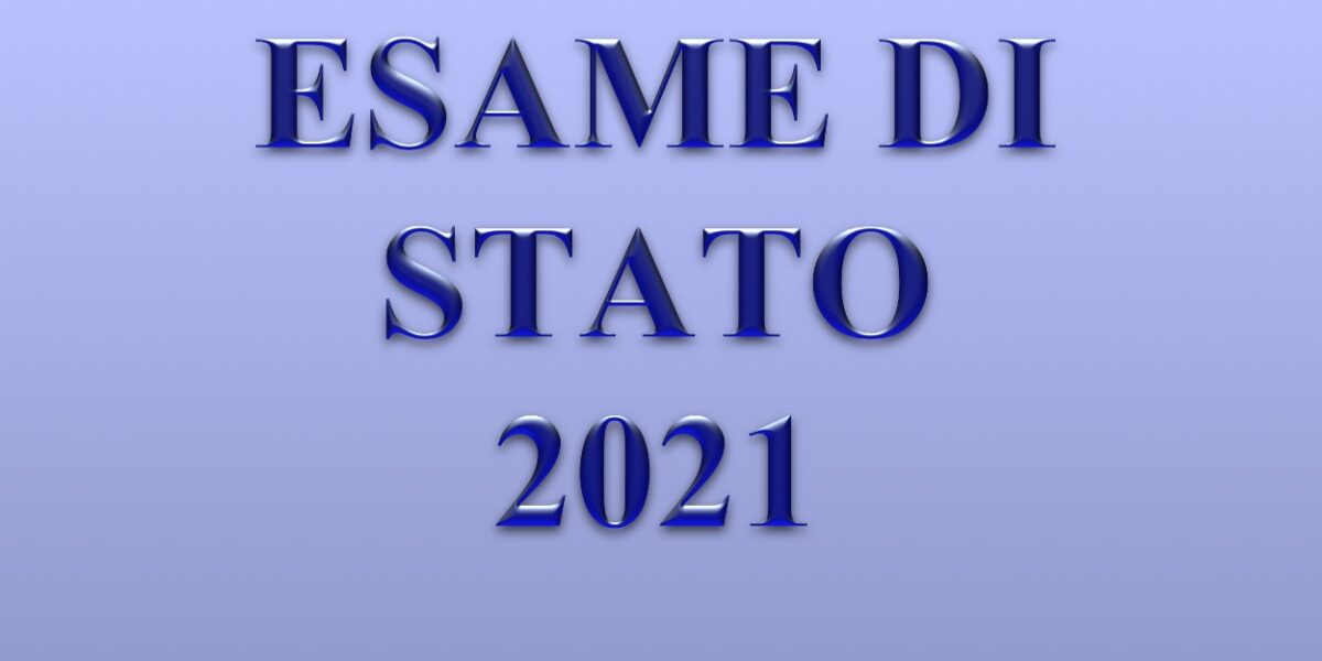 Esame di Stato 2021